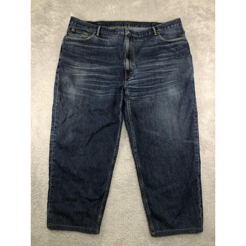 Levis 560 Jeans Mens 50x29 (Tag 50x30) Blue Comfort Loose Fit Tapered Leg